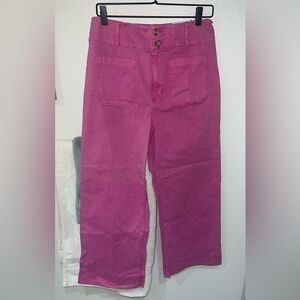 LC Lauren Conrad Pink Boot Cut Pants
